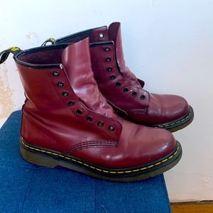 Dr. Martens 1460 8-Eye Cherry Red Boot